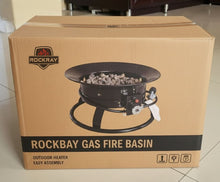 Load image into Gallery viewer, ROCKRAY Gas brazier,Camping steel brazier