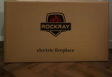 Load image into Gallery viewer, ROCKRAY electric fireplace, realistic ember flames