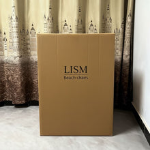 Load image into Gallery viewer, LISM Beach chairs,Outdoor portable leisure khaki folding beach chair