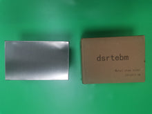 Load image into Gallery viewer, dsrtebm Metal step stool,With anti slip rubber platform and chrome plated stool