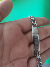 Load image into Gallery viewer, PINKSOMSIN Bracelets, personalized letter bracelet, 925 sterling silver bracelet