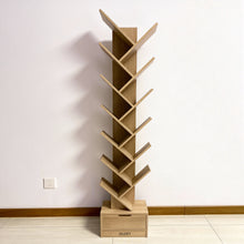 Load image into Gallery viewer, OLOEY Shelves for books,Space saving corner stand, book tree