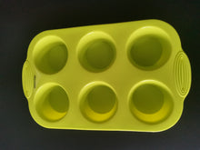 Load image into Gallery viewer, nextcrispy Silicone cupcake baking liners, non stick deep paper cup baking tray, silicone mold