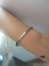 Load image into Gallery viewer, JUNENOTE bracelet, stainless steel bracelet, suitable for women's cuff bracelet