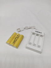 Load image into Gallery viewer, VORTRIX Chargers for batteries, Basic Charger for Rechargeable Batteries