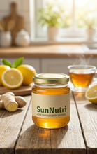 Load image into Gallery viewer, SunNutri Vitamin Infused Honey Premium Natural Wellness Immune Support Energy 12oz