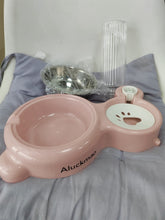 Load image into Gallery viewer, Aluckmao Non-mechanized animal feeders,Pet feeder and water dispenser set
