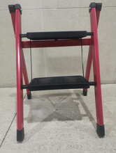 Load image into Gallery viewer, HOOYEAH metal ladders, foldable footstool, portable