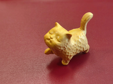 Load image into Gallery viewer, OLOEY Wood carvings,Handmade Wooden Cat Art Carvings