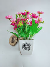 Load image into Gallery viewer, Festive Garlands Artificial flower arrangements in containers,Indoor desktop decoration for homes and offices