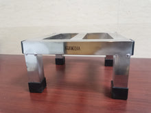 Load image into Gallery viewer, KQBMZHA Metal step stools, non slip surface, rubber feet, aluminum bench support
