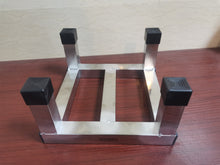 Load image into Gallery viewer, KQBMZHA Metal step stools, non slip surface, rubber feet, aluminum bench support