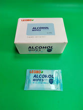Load image into Gallery viewer, LEOBOX Disposable sanitizing wipes ,75% alcohol - disposable, high-quality, odorless