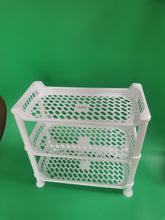 Load image into Gallery viewer, JUSJAHLY plastic storage racks, easy to assemble, saving space in kitchen, laundry, and bathroom