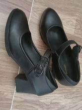 Load image into Gallery viewer, MTEZXRBY Women's shoes, women's block heels, medium high, PU leather shoes