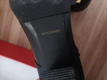 Load image into Gallery viewer, MTEZXRBY Women's shoes, women's block heels, medium high, PU leather shoes