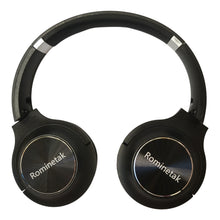 Load image into Gallery viewer, Rominetak Lightweight over-ear headset for Computer, built-in mics, Wireless and Mobile, Black