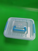 Load image into Gallery viewer, JCA Plastic boxes,Transparent storage box/storage box with lock and lid