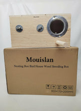 Load image into Gallery viewer, Mouislan Nesting boxes for household pets,Natural wooden nest box 