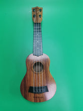 Load image into Gallery viewer, PHOENIX Ukuleles,finger dance instrument, mahogany black path ukuleles, brown