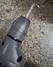 Load image into Gallery viewer, FYFAY electric drill, 12.6V electric drill bit 30Nm 18+1 clutch, 3/8 inch keyless chuck, variable speed and built-in LED electric drill driver, for drilling walls, bricks, wood, metal