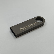 Load image into Gallery viewer, DREHELPER Flash Drive Thumb Drive 64GB USB Memory Stick Jump Drive Pen Drive Zip Drive Photo Stick Black Color DR-UFD64