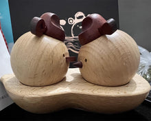 Load image into Gallery viewer, uopikiyh Wood Figurine  Ornament Decoration MiniatureArt Carve Small Animal