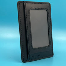 Load image into Gallery viewer, KEEPXYZ Mens Slim Wallet Leather Credit Card Holder with RFID Blocking Minimalist Thin Front Pocket for Work Travel