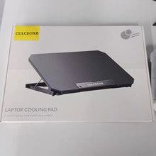 Load image into Gallery viewer, CULCEOXB Laptop Cooling Pad with Adjustable Height Two 5.1 Inches Fan 2 USB Ports Suitable