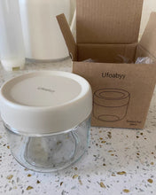 Load image into Gallery viewer, Ufoabyy glass jar,Glass Jar with Lids, Glass Storage Canisters Great for Cereal, Candy, Sugar, Nuts, Flour, Chip and Cookies, Clear