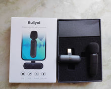 Load image into Gallery viewer, Kullyxi Wireless Mini Lavalier Lapel Microphon Long Working Time