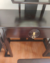 Load image into Gallery viewer, Neche dressing table with drawers and illuminated mirror, dressing table set, dressing table with stool