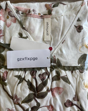 Load image into Gallery viewer, gzxflxpge Women's Pajama Short Sleeve Sleepwear Soft Pj V Neck