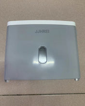 Load image into Gallery viewer, JJHREI Toilet paper holder,Toilet Paper Roll Holder with Shelf and Drawer Adhesive Bathroom Tissue Box Holder Wall Mount Facial Toilet Tissue Paper Storage Pet Proof Paper Towel Dispenser for Wet Room