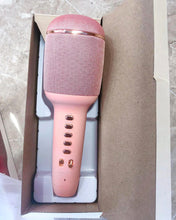 Load image into Gallery viewer, AHYGZWZSYC Speaker microphone,Wireless Bluetooth Karaoke Microphone,3-in-1 Portable Handheld Karaoke Mic Speaker Machine Home Party Birthday for All Smartphones PC