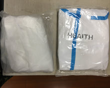 Load image into Gallery viewer, HEAITH medical protective overalls, disposable overalls that provide full protection, with reinforced isolating seams, elastic cuffs and hood (XL)