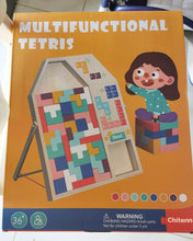 Load image into Gallery viewer, Chitenn Wood Kids Building Blocks | Stacking Wooden Block Educational Toy Set for Toddlers