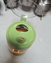 Load image into Gallery viewer, EZLife kitchen oil bottle, automatic flip-top cooking oil bottle, glass oil bottle with coaster, suitable for olive oil, vinegar, soy sauce, maple syrup