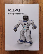 Load image into Gallery viewer, KJAI humanoid robot,Smart Robot,Programmable Remote Control Robot Gesture Sensing Walking Singing Dancing Intelligent Robot for Boys 5-12 Years Old Gift Blue