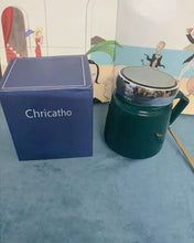 Load image into Gallery viewer, Chricatho Cup,Ceramic Coffee Mug for Office and Home, 14 oz Gift Wrapping Cup Perfect for Birthday, Wedding Anniversary and Class Reunion, Dishwasher and Microwave Safe