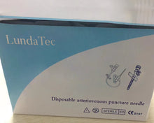 Load image into Gallery viewer, LundaTec Arteriovenous Puncture Needle, Individually Packaged, Single Use
