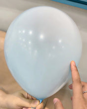 Load image into Gallery viewer, Sinsoledad balloons, blue and white balloons, used for wedding, birthday, party decoration, 120 pcs