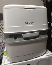 Load image into Gallery viewer, Aowoo portable toilet, outdoor portable toilet-1, travel toilet with beverage | 3-way portrait | rotating tour, suitable for exploration, boating, travel and road trips