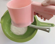 Load image into Gallery viewer, Lights are fired household manual flour sieve, operation flour sieve, hand-held flour sieve filter, fine kitchen cooking, cooking/pastry baking kitchen utensils sieve tools