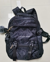Load image into Gallery viewer, Camelia de Amour rucksack, female college backpack retro travel backpack 15.6-inch laptop backpack