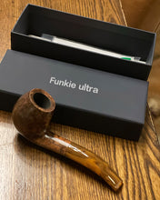 Load image into Gallery viewer, Funkie ultra Pipe,with High Standard Polish, Wooden Smoking Pipe with Tobacco Pipe Stand, Classical Bent Design, Tobacco Pipes for Smoking with Gift Box