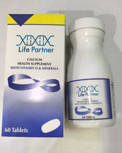 Load image into Gallery viewer, Life Partner Calcium supplement,Calcium Supplement with Vitamin D3 - High Potency 1300mg Calcium Carbonate Supports Bone Health & Vitamin D3 for Immune Support & Fast Absorption - Non-GMO, for Women & Men - 60 Tablets