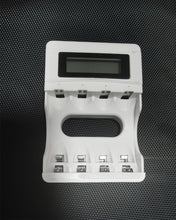 Load image into Gallery viewer, MSTJRY battery charger, suitable for AA AAA, 4-slot household battery charger, LED screen display, suitable for NiMH/NiCd rechargeable batteries