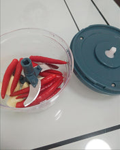Load image into Gallery viewer, Holleringlan manual food grinder, food mixer, mini garlic chopper, vegetable nut meat grinder, food processor, meat grinder mixer (250ML)