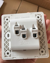 Load image into Gallery viewer, ZHRay's plug panel, home appliance power plug, built-in short-circuit fuse, 3 pieces